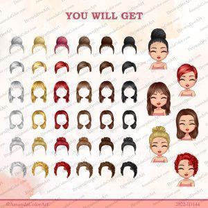 Denim girl clipart, Customizable Soul Sisters clipart, Best friends clipart 7 Sisters
