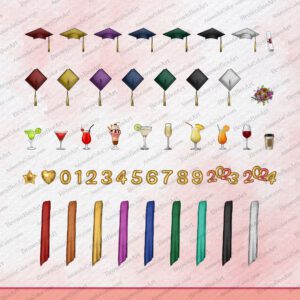 Graduation Girls Clipart, Graduation png, Best Friend Custom Clipart 4 Graduation Girls Clipart