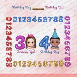 children chibi clipart