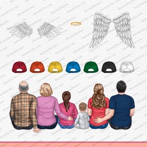 Big Family Clipart Collection, Family Png, Sitting Family, Family Portrait 8 family clipart