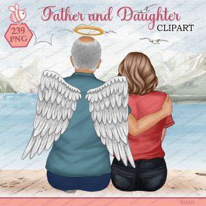 father and daughter
