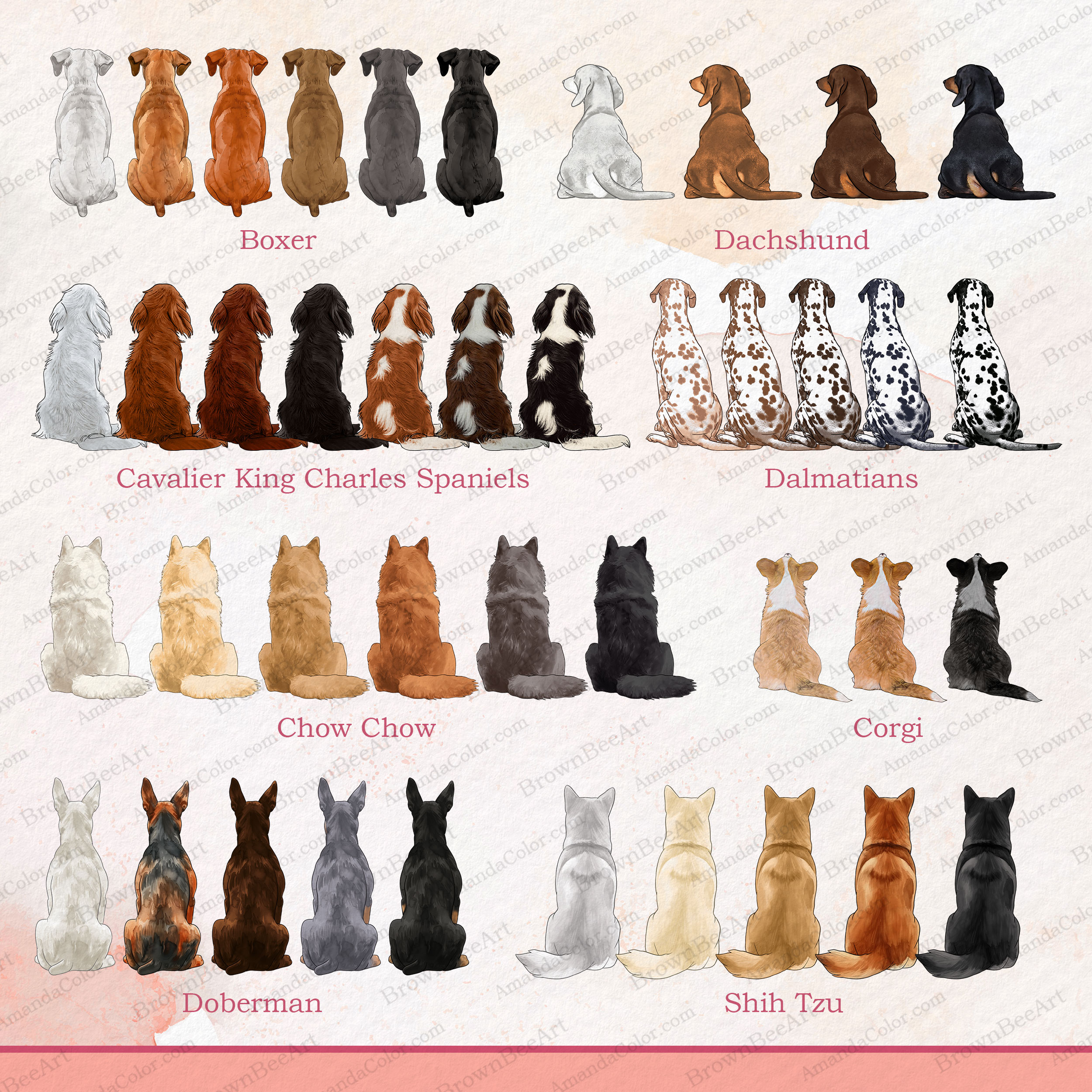 Dog Breeds clipart Dog Breeds clipart