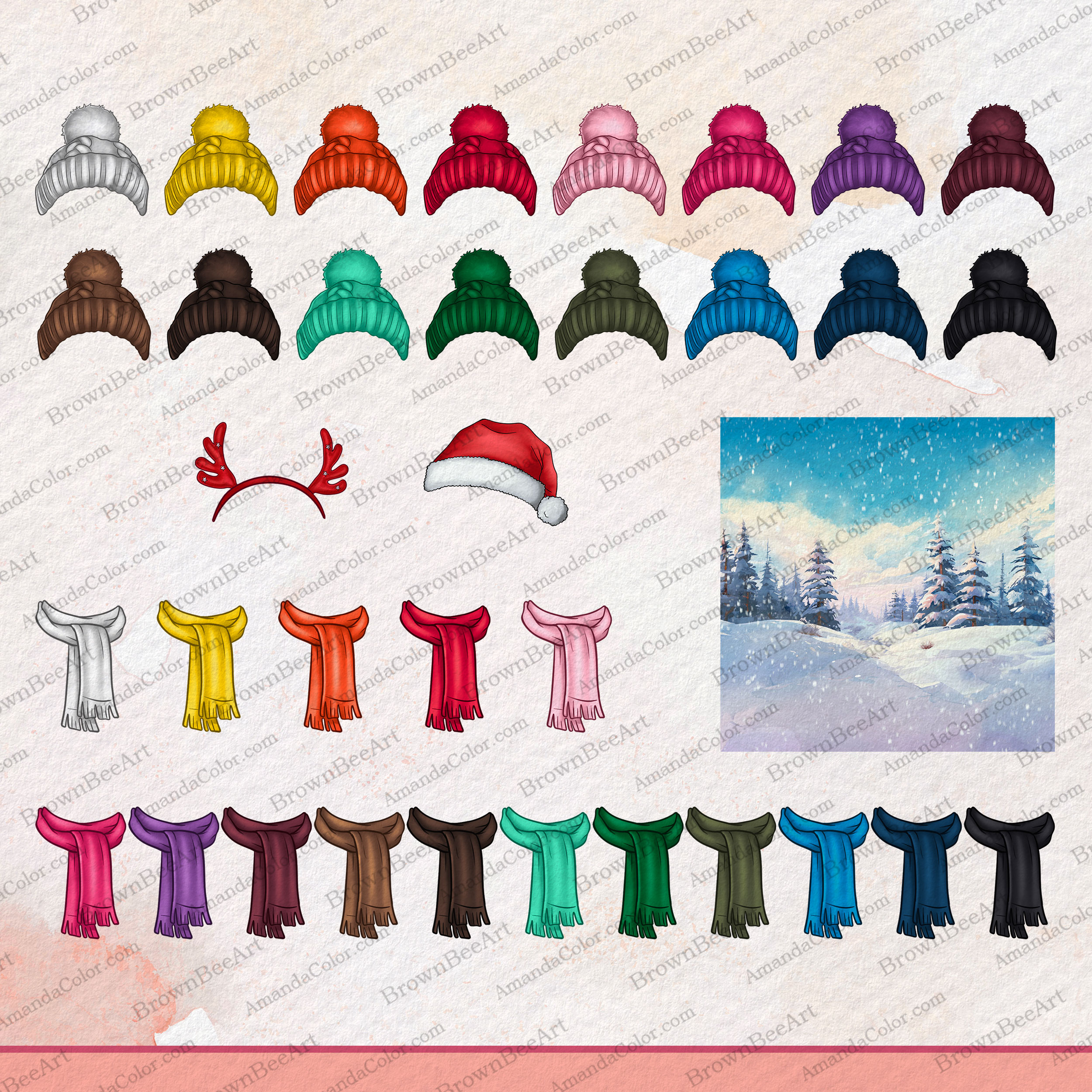 Winter Friends clipart Winter Friends clipart