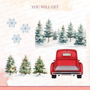 Christmas Snowman Clipart